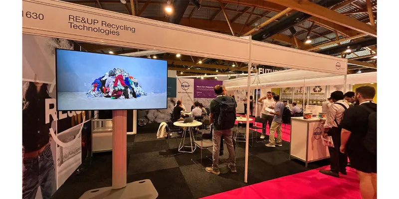 RE&UP Showcases Textile-to-Textile Recycling Technologies at Textiles Recycling Expo